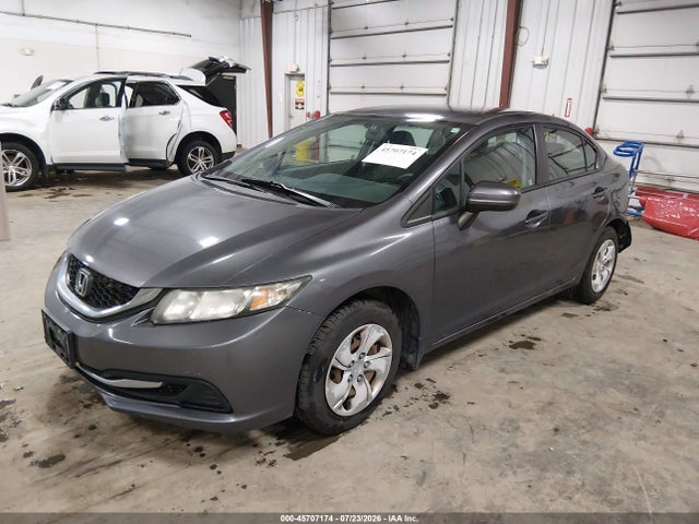 45707174 :رقم المزاد ، 19XFB2E53EE063726 vin ، 2014 Honda Civic Lx مزاد بيع