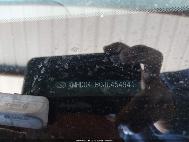KMHD04LB0JU454941 Hyundai Elantra Sport