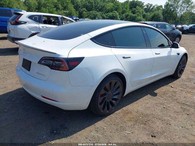 2022 Tesla Model 3 Performance Dual Motor All-wheel Drive მანქანა იყიდება აუქციონზე, vin: 5YJ3E1EC5NF359120, აუქციონის ნომერი: 45707216