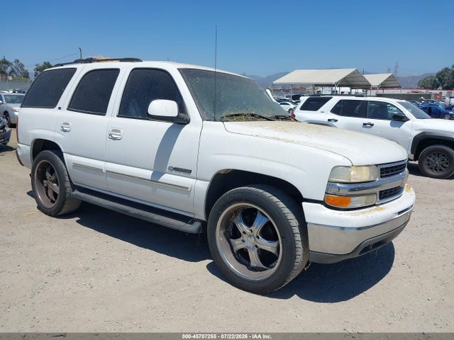2001 Chevrolet Tahoe Lt მანქანა იყიდება აუქციონზე, vin: 1GNEC13T01R110415, აუქციონის ნომერი: 45707255