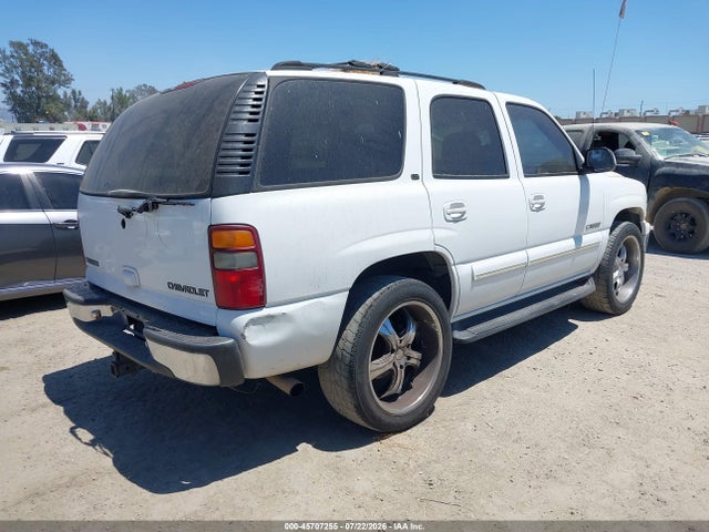 2001 Chevrolet Tahoe Lt მანქანა იყიდება აუქციონზე, vin: 1GNEC13T01R110415, აუქციონის ნომერი: 45707255