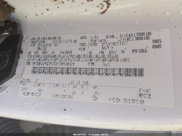 Ford F-150 Xlt 2016 1FTEW1EF9GKD08001 Image 9