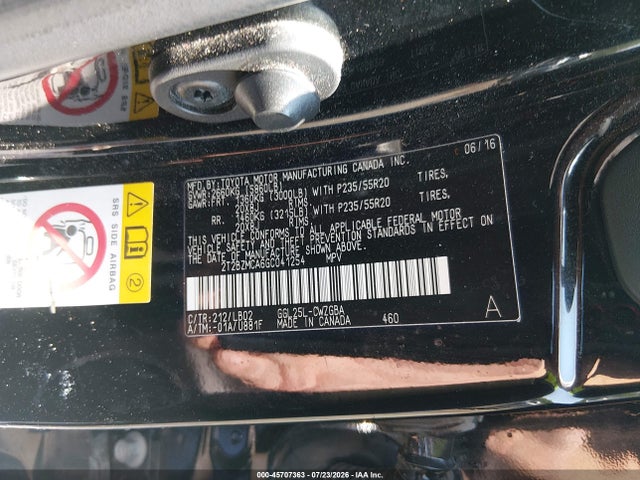 Продажа на аукционе авто 2016 Lexus Rx 350, vin: 2T2BZMCA6GC041254, номер лота: 45707363