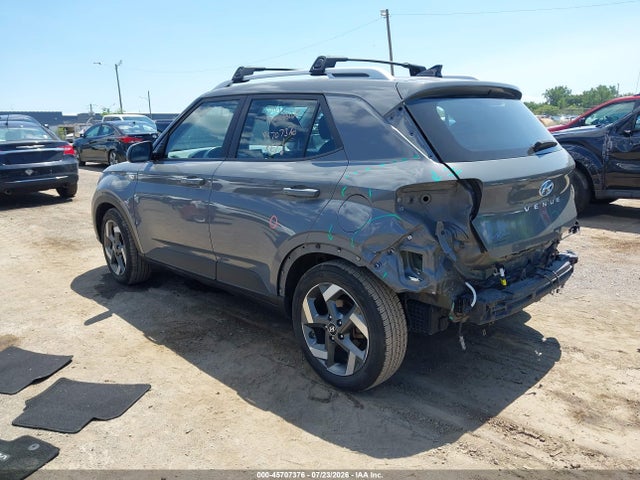 Продажа на аукционе авто 2022 Hyundai Venue Sel, vin: KMHRC8A39NU183061, номер лота: 45707376
