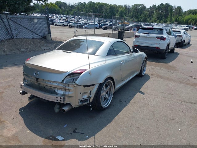 45707473 :رقم المزاد ، JTHFN48YX40055489 vin ، 2004 Lexus Sc 430 مزاد بيع