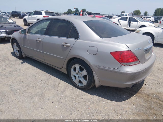 45707502 :رقم المزاد ، JH4KB16596C010091 vin ، 2006 Acura Rl 3.5 مزاد بيع