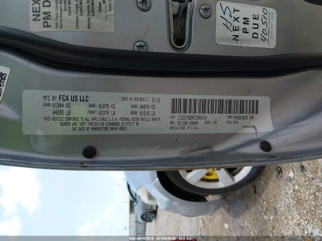 1C3CDFBBXFD390310 Dodge DART SXT