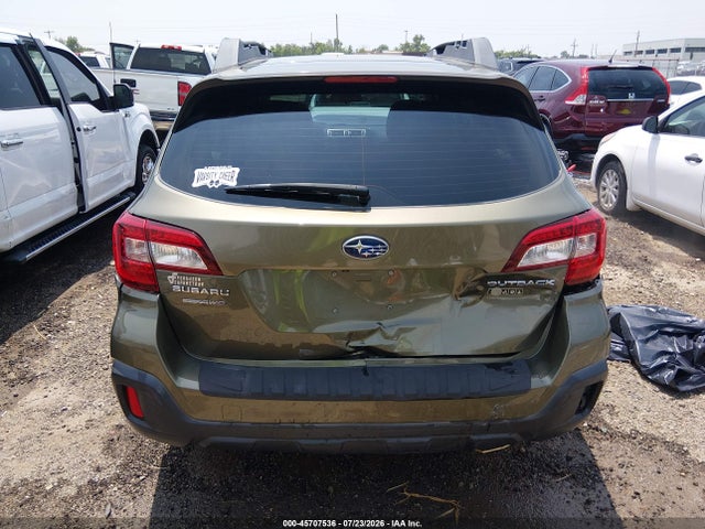 2018 Subaru Outback 2.5i მანქანა იყიდება აუქციონზე, vin: 4S4BSAAC6J3353324, აუქციონის ნომერი: 45707536