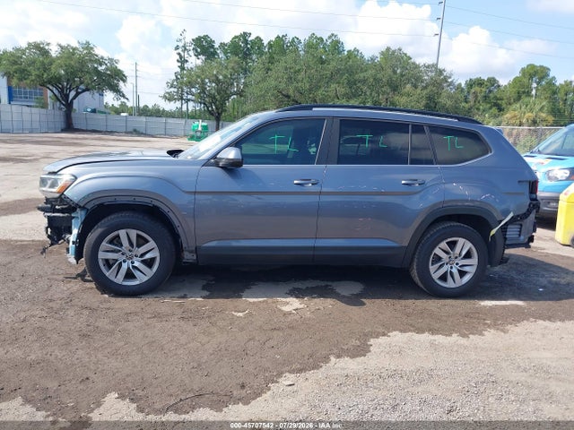 2021 Volkswagen Atlas 2.0t S მანქანა იყიდება აუქციონზე, vin: 1V2AP2CA8MC506162, აუქციონის ნომერი: 45707542