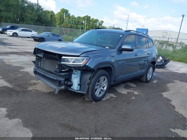 2021 Volkswagen Atlas 2.0t S მანქანა იყიდება აუქციონზე, vin: 1V2AP2CA8MC506162, აუქციონის ნომერი: 45707542