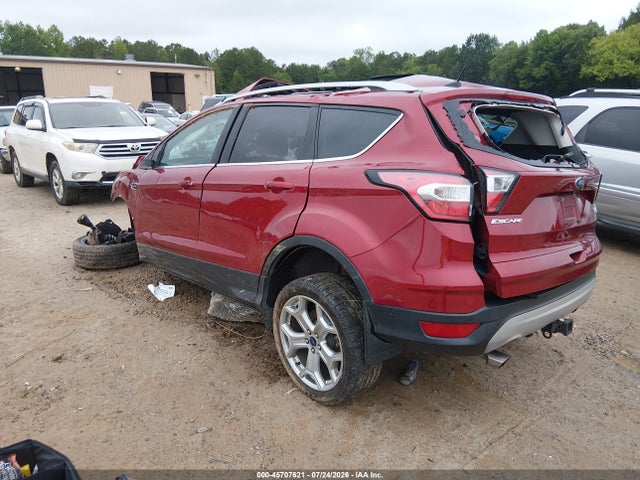 45707621 :رقم المزاد ، 1FMCU0J93HUB73266 vin ، 2017 Ford Escape Titanium مزاد بيع