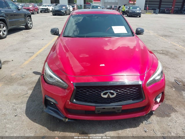 Aukcja sprzedaży 2018 Infiniti Q50 3.0t Red Sport 400, vin: JN1FV7AR9JM481588, numer aukcji: 45707633