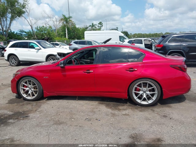 Aukcja sprzedaży 2018 Infiniti Q50 3.0t Red Sport 400, vin: JN1FV7AR9JM481588, numer aukcji: 45707633
