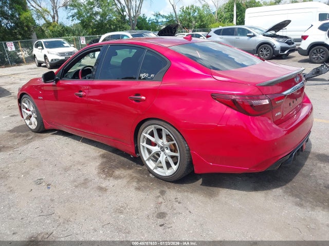 Aukcja sprzedaży 2018 Infiniti Q50 3.0t Red Sport 400, vin: JN1FV7AR9JM481588, numer aukcji: 45707633