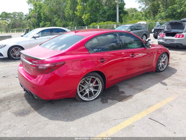 Aukcja sprzedaży 2018 Infiniti Q50 3.0t Red Sport 400, vin: JN1FV7AR9JM481588, numer aukcji: 45707633