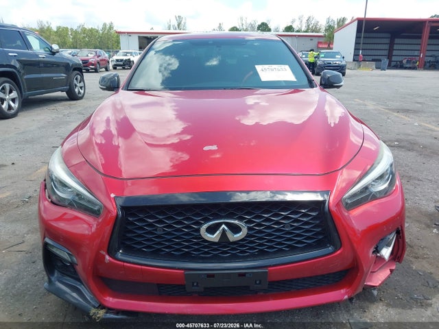 Aukcja sprzedaży 2018 Infiniti Q50 3.0t Red Sport 400, vin: JN1FV7AR9JM481588, numer aukcji: 45707633