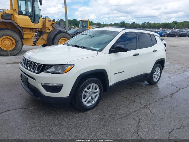 Продаж на аукціоні авто 2018 Jeep Compass Sport Fwd, vin: 3C4NJCAB5JT410804, номер лоту: 45707651