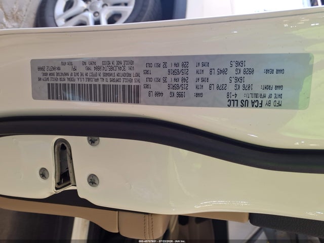 Продаж на аукціоні авто 2018 Jeep Compass Sport Fwd, vin: 3C4NJCAB5JT410804, номер лоту: 45707651