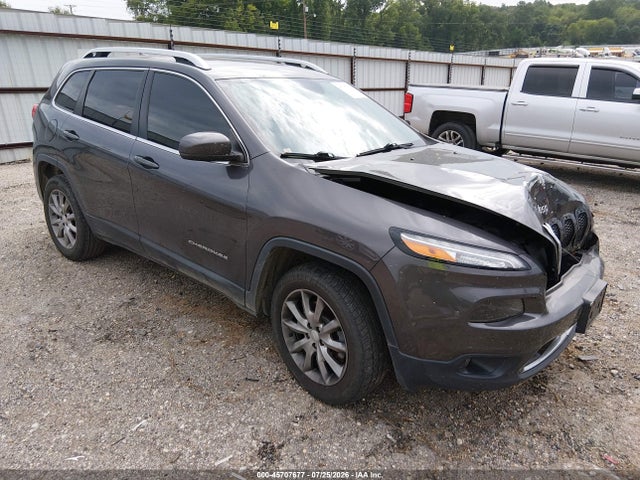 45707677 :رقم المزاد ، 1C4PJMDB2JD516112 vin ، 2018 Jeep Cherokee Limited 4x4 مزاد بيع