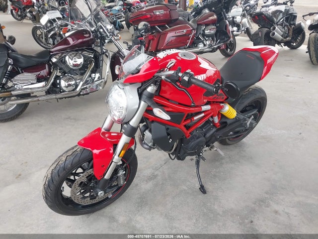 45707691 :رقم المزاد ، ML0MADBM4LT004030 vin ، 2020 Ducati Monster 797+ مزاد بيع
