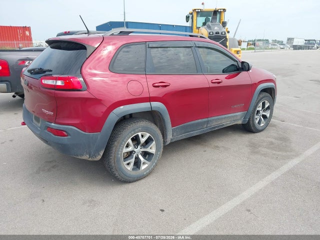 Aukcja sprzedaży 2015 Jeep Cherokee Trailhawk, vin: 1C4PJMBB9FW771869, numer aukcji: 45707701