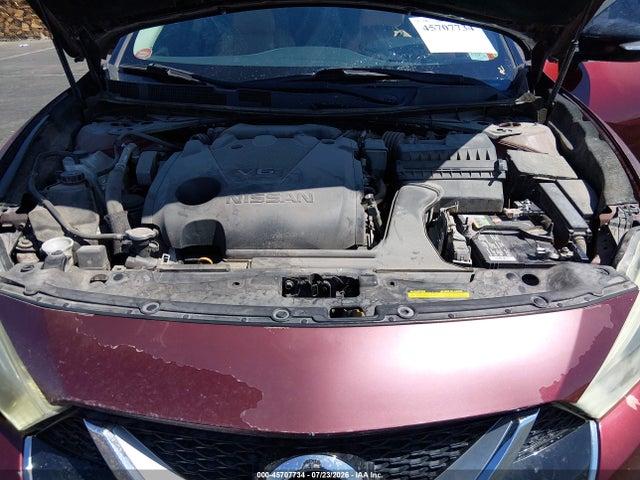 2016 Nissan Maxima 3.5 Platinum/3.5 S/3.5 Sl/3.5 Sr/3.5 Sv მანქანა იყიდება აუქციონზე, vin: 1N4AA6AP6GC425687, აუქციონის ნომერი: 45707734