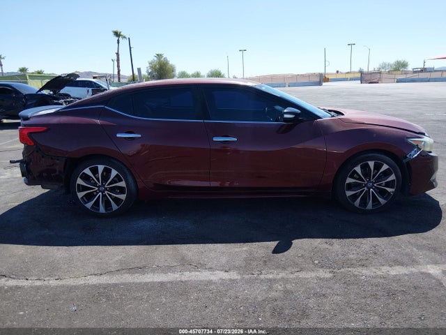 2016 Nissan Maxima 3.5 Platinum/3.5 S/3.5 Sl/3.5 Sr/3.5 Sv მანქანა იყიდება აუქციონზე, vin: 1N4AA6AP6GC425687, აუქციონის ნომერი: 45707734