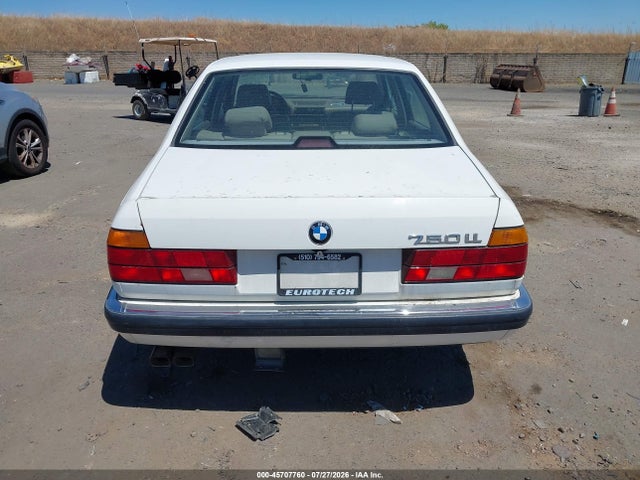 Aukcja sprzedaży 1991 Bmw 750 Il Automatic, vin: WBAGC8310MDC78971, numer aukcji: 45707760
