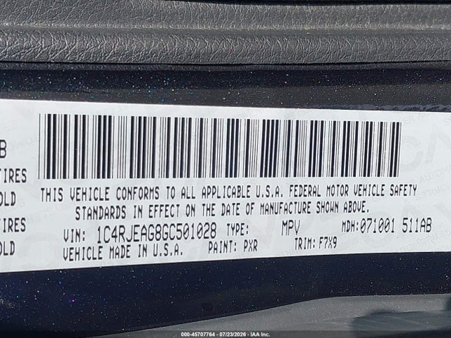 1C4RJEAG8GC501028 Jeep Grand Cherokee Laredo