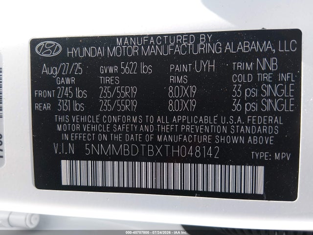 Genesis Gv70 2.5t Advanced 2026 5NMMBDTBXTH048142 Image 9