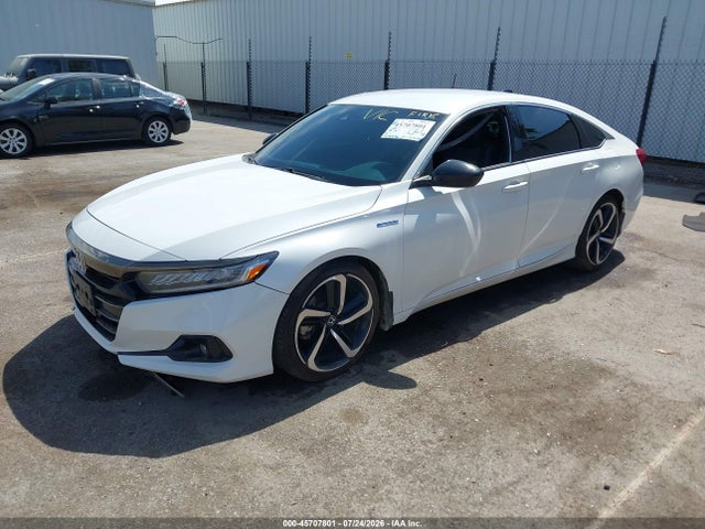 Продаж на аукціоні авто 2022 Honda Accord Hybrid Sport, vin: 1HGCV3F21NA030510, номер лоту: 45707801