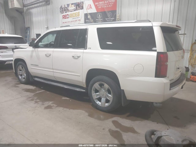 45707860 :رقم المزاد ، 1GNSKKKC8FR271132 vin ، 2015 Chevrolet Suburban Ltz مزاد بيع