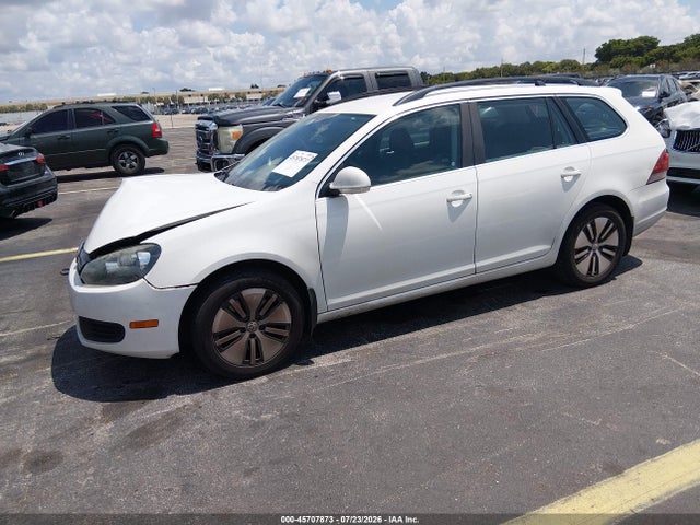 45707873 :رقم المزاد ، 3VWPL7AJ1DM667911 vin ، 2013 Volkswagen Jetta Sportwagen 2.0l Tdi مزاد بيع