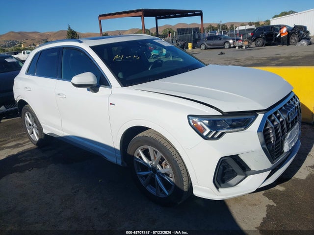 45707887 :رقم المزاد ، WA1DECF31R1061400 vin ، 2024 Audi Q3 Premium 45 Tfsi S Line Quattro Tiptronic مزاد بيع