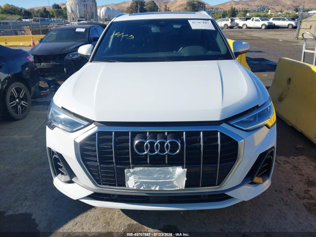 45707887 :رقم المزاد ، WA1DECF31R1061400 vin ، 2024 Audi Q3 Premium 45 Tfsi S Line Quattro Tiptronic مزاد بيع