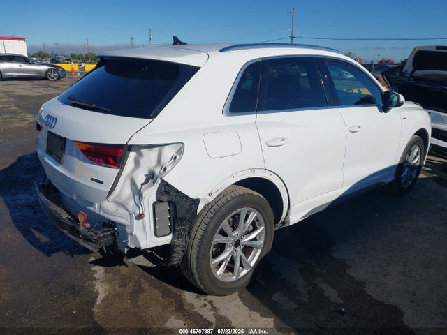 45707887 :رقم المزاد ، WA1DECF31R1061400 vin ، 2024 Audi Q3 Premium 45 Tfsi S Line Quattro Tiptronic مزاد بيع