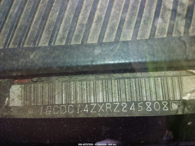Продаж на аукціоні авто 1994 Chevrolet Gmt-400 C1500, vin: 1GCDC14ZXRZ245808, номер лоту: 45707926