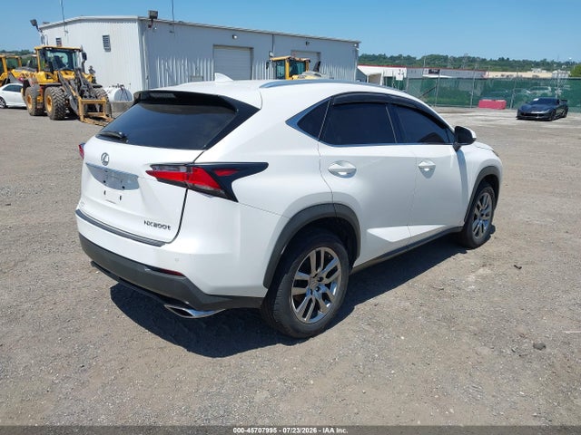 2016 Lexus Nx 200t მანქანა იყიდება აუქციონზე, vin: JTJBARBZ4G2069971, აუქციონის ნომერი: 45707995