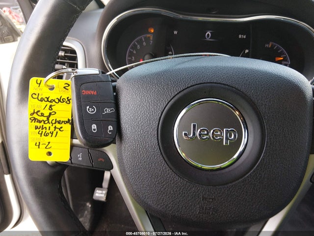 45708010 :رقم المزاد ، 1C4RJEAG3JC394641 vin ، 2018 Jeep Grand Cherokee Altitude 4x2 مزاد بيع