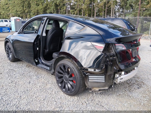 45708051 :رقم المزاد ، 7SAYGDEF1NF507584 vin ، 2022 Tesla Model Y Performance Dual Motor All-wheel Drive مزاد بيع
