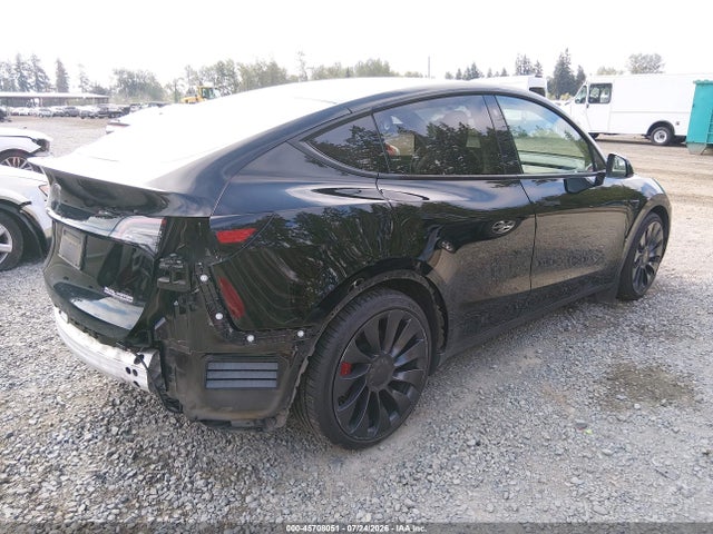 45708051 :رقم المزاد ، 7SAYGDEF1NF507584 vin ، 2022 Tesla Model Y Performance Dual Motor All-wheel Drive مزاد بيع
