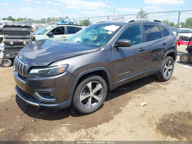 Продаж на аукціоні авто 2020 Jeep Cherokee Limited 4x4, vin: 1C4PJMDX9LD532824, номер лоту: 45708099