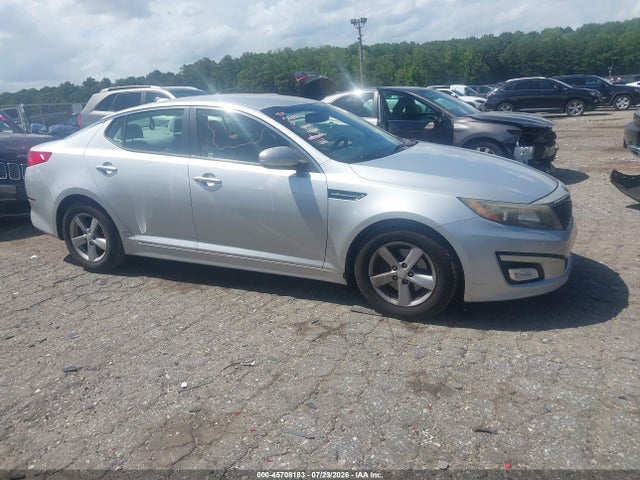 2014 Kia Optima Lx მანქანა იყიდება აუქციონზე, vin: 5XXGM4A76EG275948, აუქციონის ნომერი: 45708183
