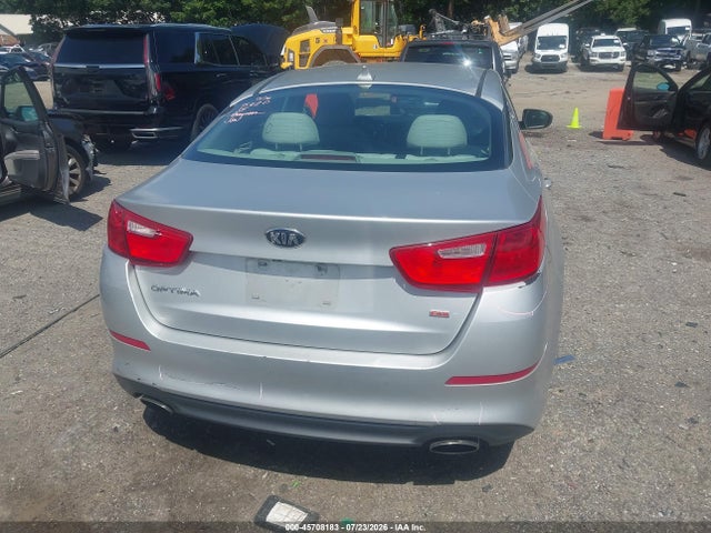 2014 Kia Optima Lx მანქანა იყიდება აუქციონზე, vin: 5XXGM4A76EG275948, აუქციონის ნომერი: 45708183