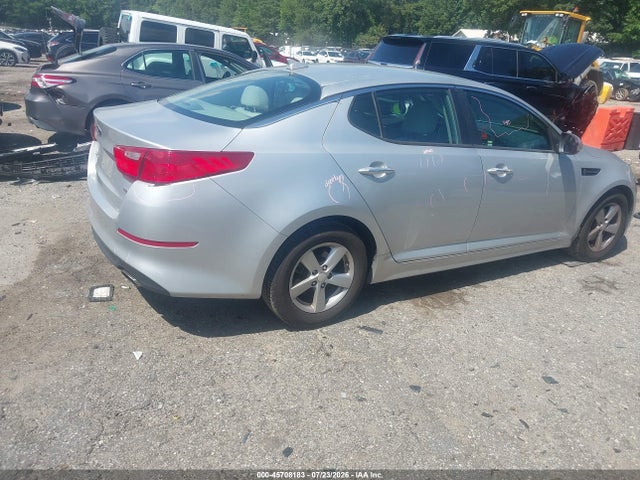 2014 Kia Optima Lx მანქანა იყიდება აუქციონზე, vin: 5XXGM4A76EG275948, აუქციონის ნომერი: 45708183
