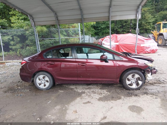 45708198 :رقم المزاد ، 19XFB2F50FE023233 vin ، 2015 Honda Civic Lx مزاد بيع