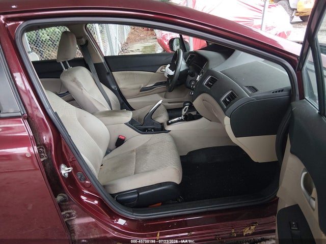 45708198 :رقم المزاد ، 19XFB2F50FE023233 vin ، 2015 Honda Civic Lx مزاد بيع