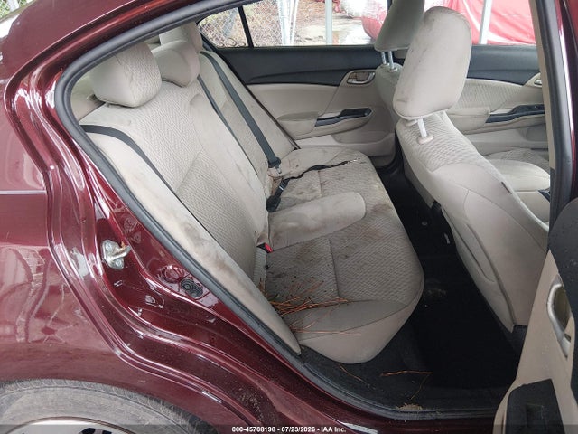45708198 :رقم المزاد ، 19XFB2F50FE023233 vin ، 2015 Honda Civic Lx مزاد بيع