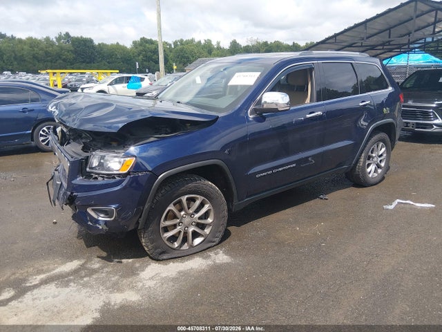 Продажа на аукционе авто 2015 Jeep Grand Cherokee Limited, vin: 1C4RJFBG6FC912463, номер лота: 45708311