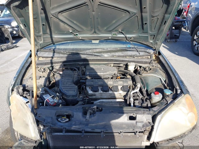 Aukcja sprzedaży 2001 Honda Civic Lx, vin: 2HGES16501H613954, numer aukcji: 45708331